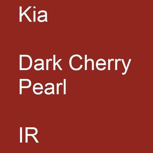 Kia, Dark Cherry Pearl, IR.